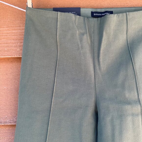 Banana Republic Sage Green Sloan Legging Bi-Stretch Ankle Pants Size 4 NWT - Picture 5 of 16
